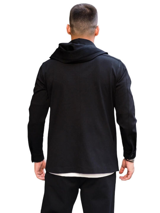 Μακρυμάνικo Overshirt Black 300-2425-SAVIO-BLACK