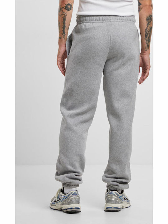 Basic Essential Παντελόνι Φόρμας χωρίς Λάστιχο Heathergrey
