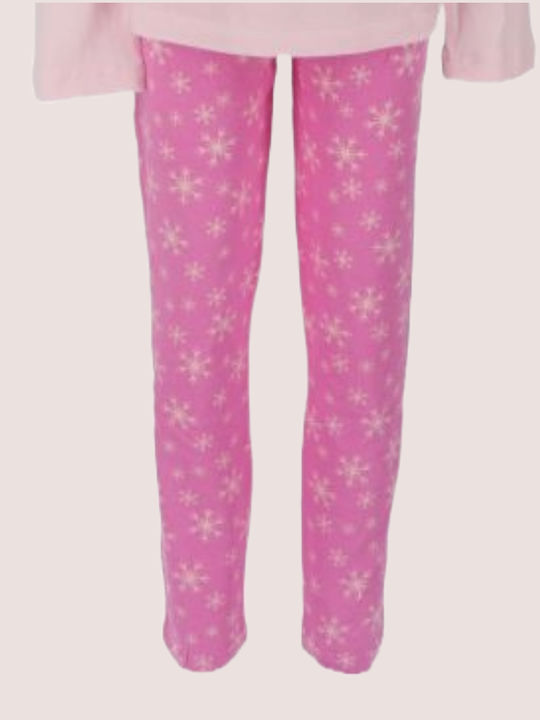 Disney Kids' Pajamas Winter White and Purple Frozen