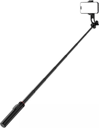 Hurtel Selfie-Stick mit Bluetooth / Fernsteuerung Schwarz