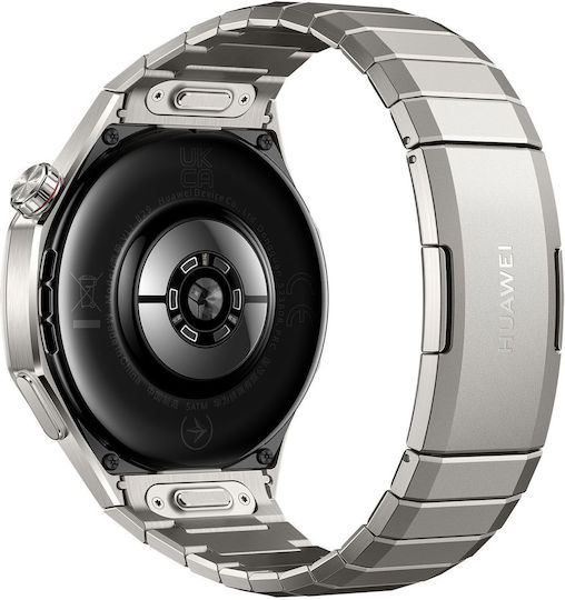 Huawei Watch GT 5 Pro Titan 46mm Wasserdicht mit Pulsmesser (Titanium)