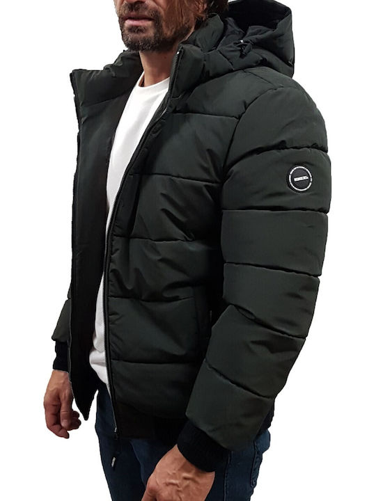Winter Jacket Dk Khaki, Khaki