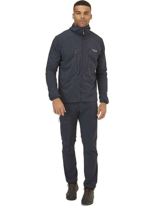 Winter Jacket Softshell Waterproof and Windproof Deep Ink