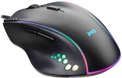 MS-Tech Nemesis C370 RGB Gaming Mouse 7200 DPI Black