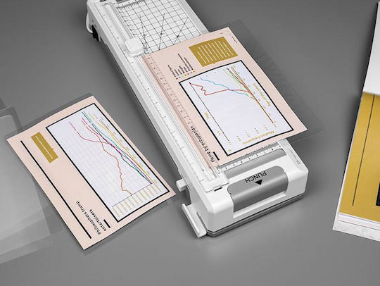 Tracer Desktop Laminator for A4 125 Microns with Cutter