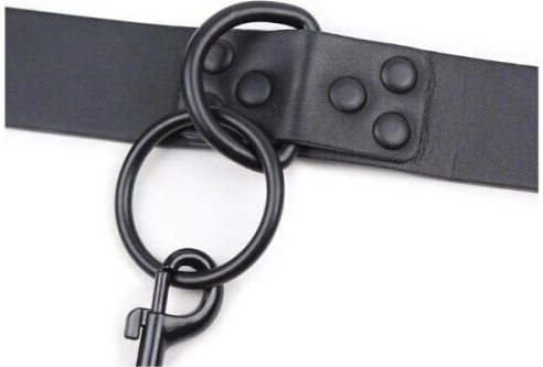 Naughty Toys Halsband in Schwarz Farbe