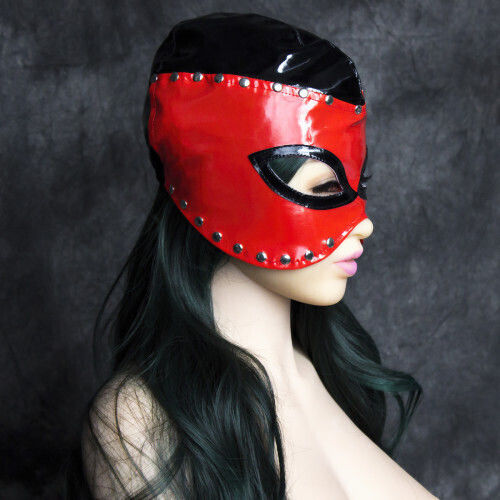 Naughty Toys BDSM Maske in Rot Farbe