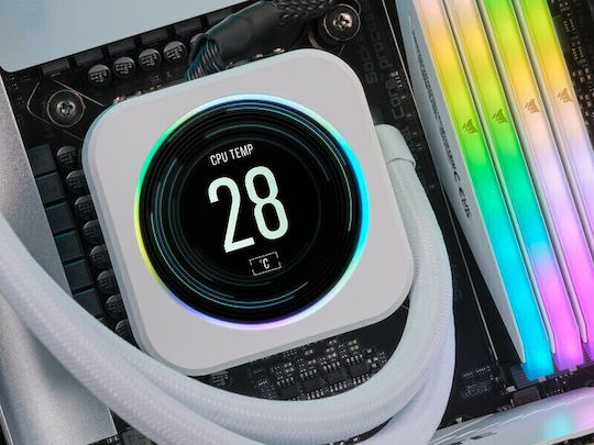 Corsair ICUE ELITE CPU Cooler LCD Display Upgrade Kit White