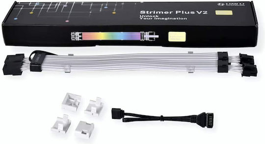 Lian Li Strimer Plus Triple 8-Pin 8-Pin EPS - 8-Pin EPS Cable 0.3m Multicolour (G89.PW8-PV2.00)