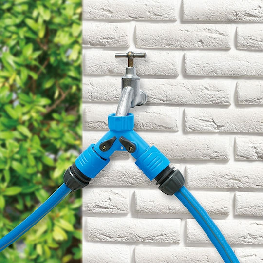 Aquacraft Διακλαδωτήρας 2 Θέσεων 600205.0030 Διακλαδωτής Μπλε
