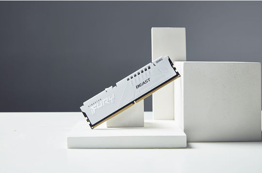 Kingston Fury Beast DDR5 32GB RAM με 2x16GB Modules και Ταχύτητα 6000 για Desktop