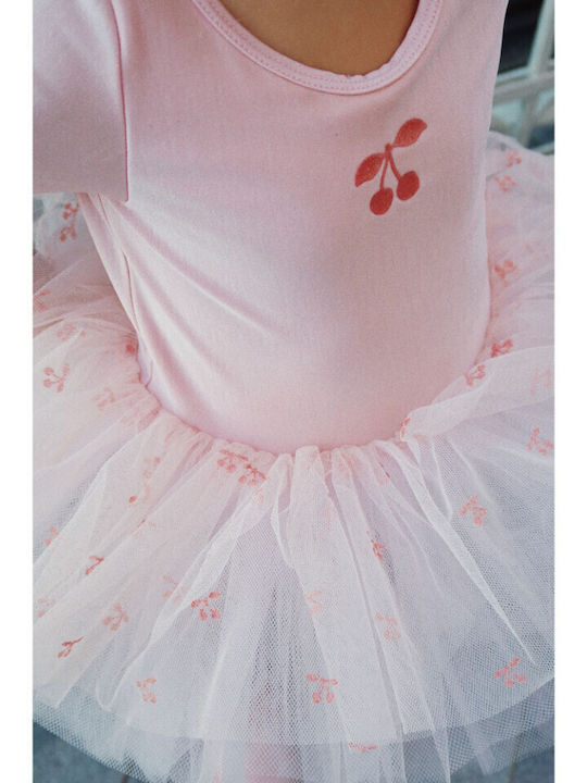 Παιδικό Φόρεμα Peach