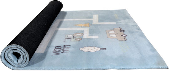 Tzikas Carpets 342-30 Παιδικό Χαλί Μπλε 160x230cm