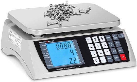 Commercial Scale with LCD Display 22.3 x 17.4 cm 30 kg 1 g