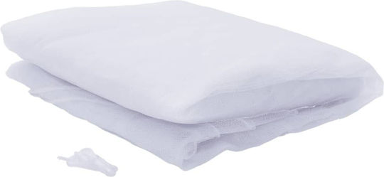 vidaXL Μονή Κουνουπιέρα για Camping Κρεμαστή Λευκή 56x56x220εκ.