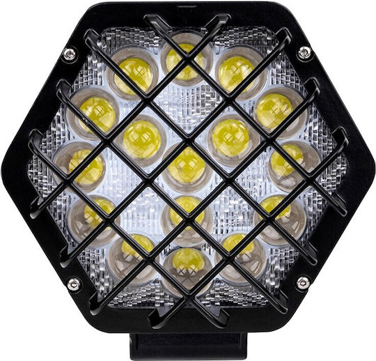 M-Tech Ορθογώνιος Προβολέας Αυτοκινήτου LED Universal 12 - 30V 48W 13.8cm 1τμχ
