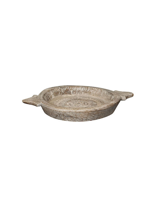 Tavă din lemn Parat maro 55x44xh8cm C470896