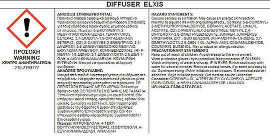 Raumduftstäbchen Diffuser Themagio Elxis 100ml 1 Stück