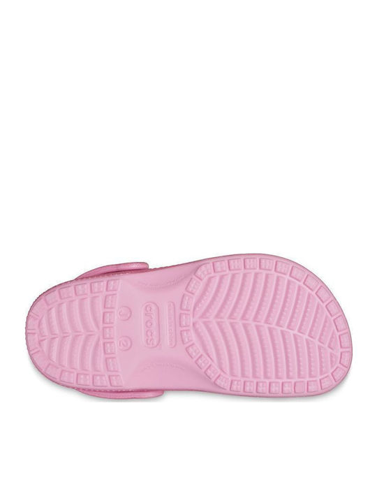 Classic Glitter Clog K Παιδικά Ανατομικά Σαμπό Θαλάσσης Ροζ