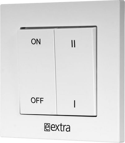 Europlast Wall-mounted Ventilator Bathroom 150mm White