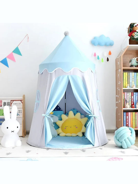 Herokids Cort pentru Copii Castelul Poveste Albastru