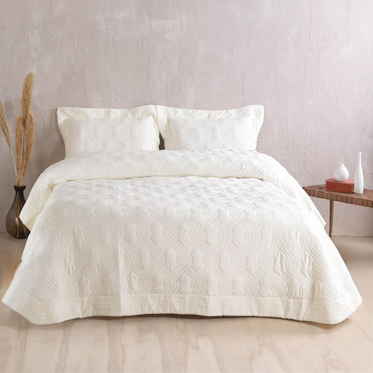 Rythmos Reina Σετ Νυφικό Κουβερλί 7τμχ 235x250cm