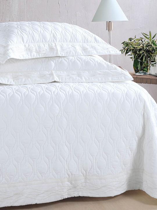Rythmos Erynn Set Brautschutzdecke Übergröße mit 2 Kissenbezügen 235x250cm