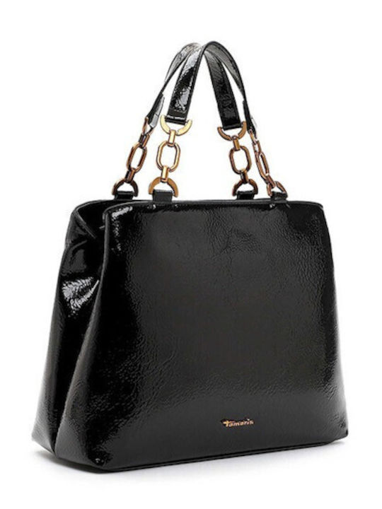 Tamaris Damen Tasche Shopper Schulter Schwarz