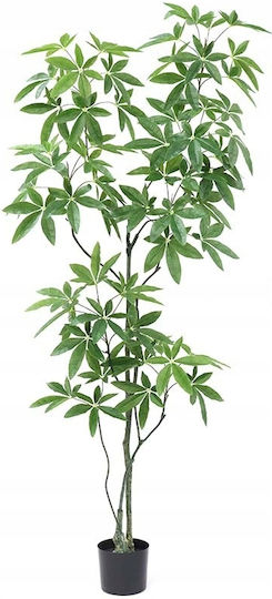Plantă Artificială în Ghiveci Pachira Green 60cm
