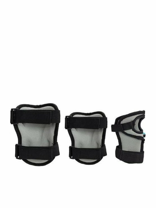 Nils Protective Gear Set for Rollers Gray