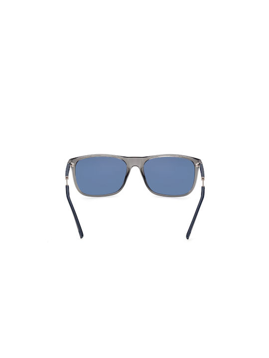 Timberland Men's Sunglasses with Gray Plastic Frame and Blue Polarized Lens TB9281 20D