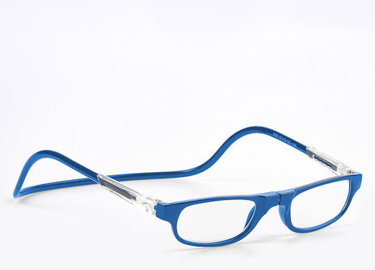 Reading Glasses +1.00 with Magnet in Blue color AG-A008