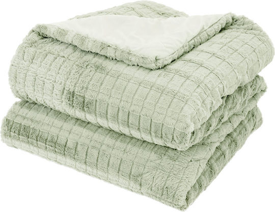 Nima Duvet Cover Single 160x220cm Weave Mint 760 GSMGsm 13.5 togs Togs