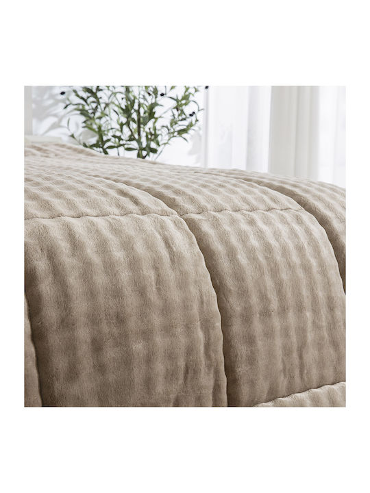 Beauty Home Duvet Cover Semi-Double 180x240cm 12510 Beige