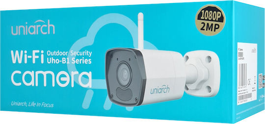 Uniarch UHO-B1R-M2F3 IP Surveillance Camera Wi-Fi Full HD 1080p Waterproof with Two-Way Communication and Lens 2.8mm