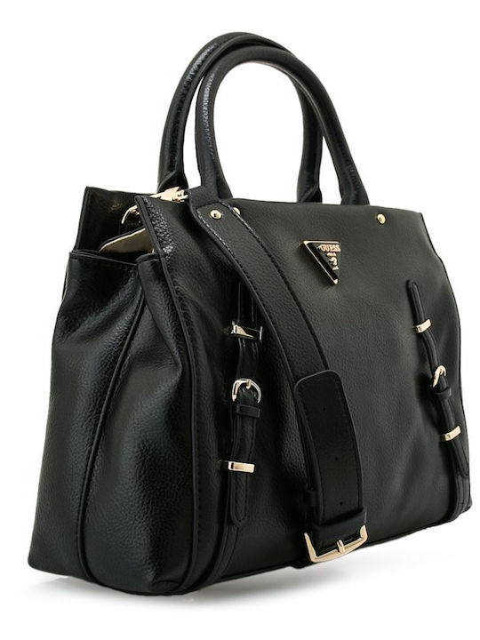 Guess Damen Tasche Hand Schwarz