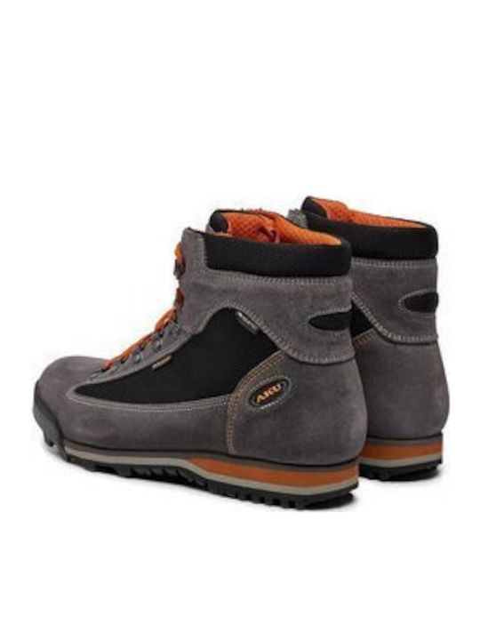 Aku Slope GTX Men's Hiking Boots Waterproof with Gore-Tex Membrane Black / Orange