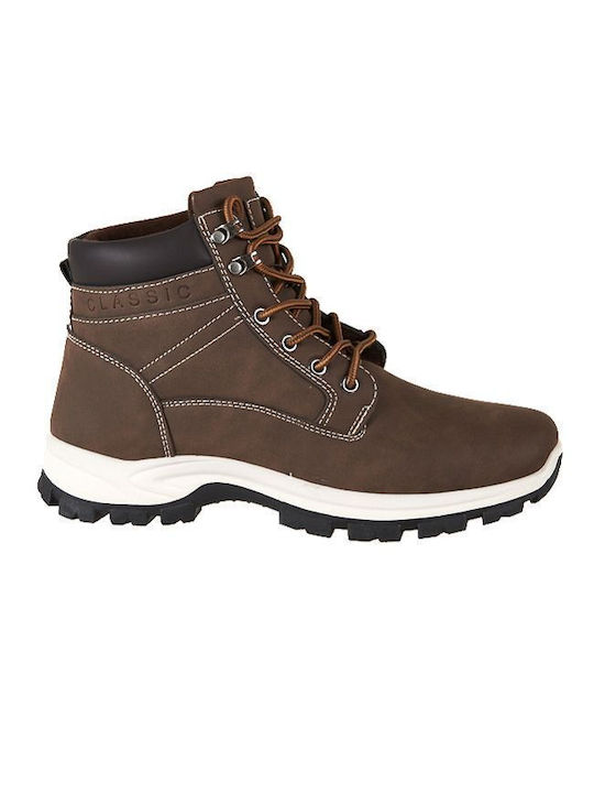 Mitsuko Men's Hiking Boots Brown