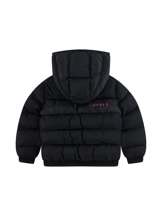 Jordan Kids Quilted Jacket Black