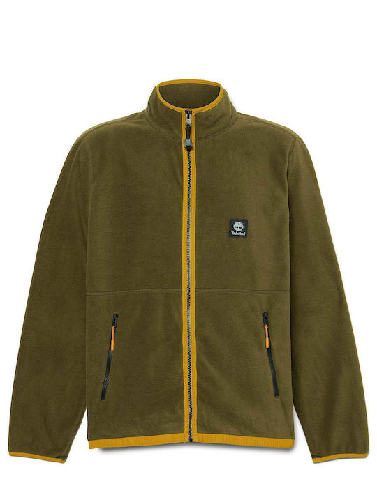 Ανδρική Ζακέτα Fleece Χακί