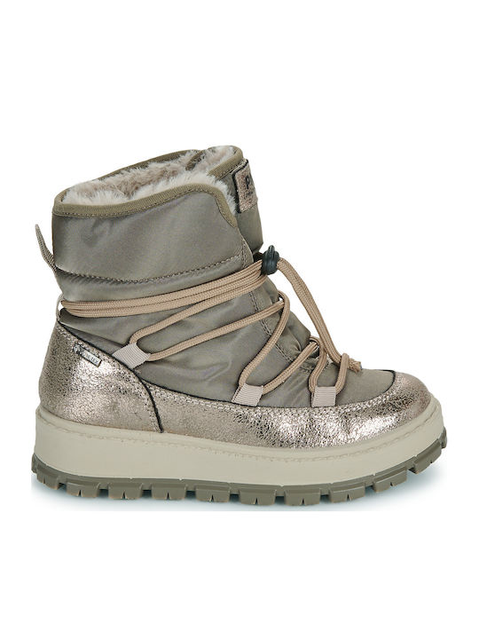 Kinder-Schneestiefeletten Beige