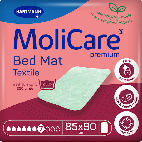 Hartmann Molicare Premium Inkontinenzunterlagen Wiederverwendbar 85x90cm 10Stück