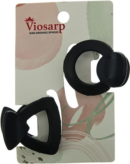 Hair Clip Black-Brown 4cm 2 Pieces Vc2457 5206753044840