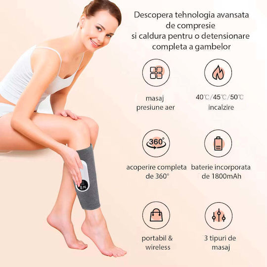 Heating Air Compression Massage Device Calves Kpf-leg-o1 1 Piece