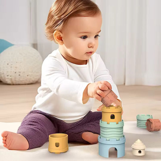 Herokids Παιχνίδι Στοίβαξης από Σιλικόνη για 6+ Μηνών