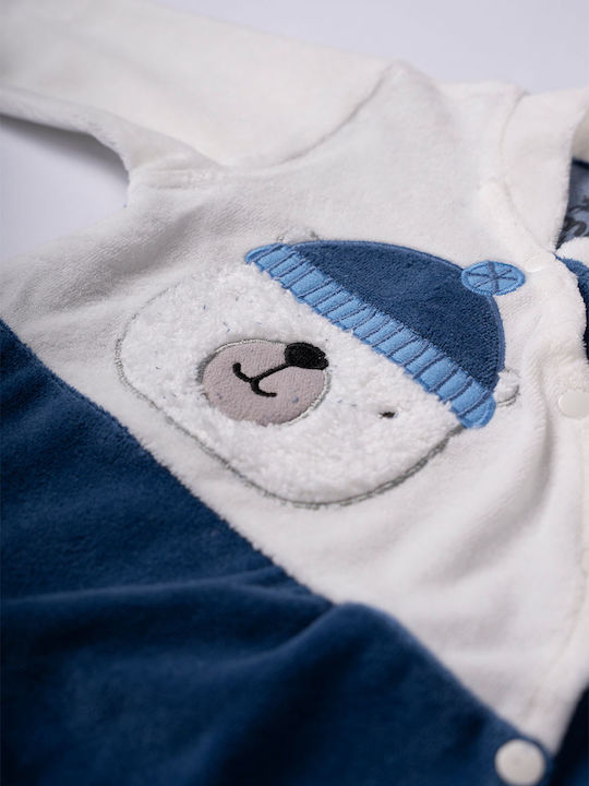 Evita Baby Bodysuit BLUE