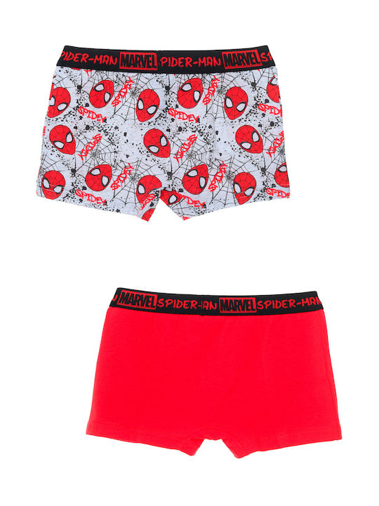 Superheroes Set of Kids' Boxers red