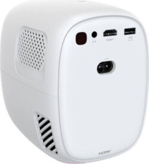 Philips Neopix 130W 0308.0067 Projector LCD HD LED Lamp with Wi-Fi and Built-in Speakers White