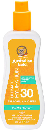 Australian Gold Spray Gel Spf30 Filter + Moisture Lock 473ml