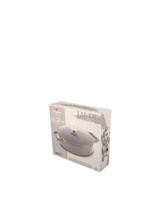 Berlinger Haus Taupe Collection Ρηχή Κατσαρόλα από Μαντέμι 2.75lt / 26cm